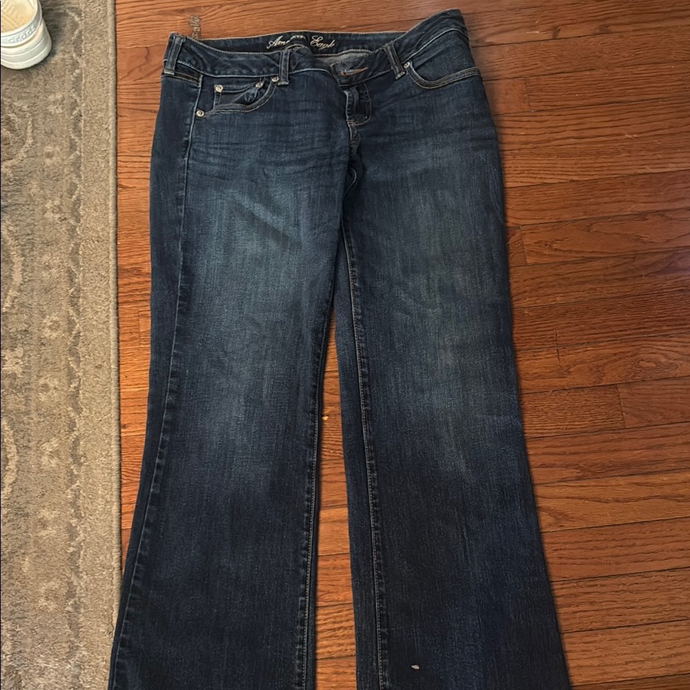 American Eagle Outfitters Blue Straight Leg Jeans